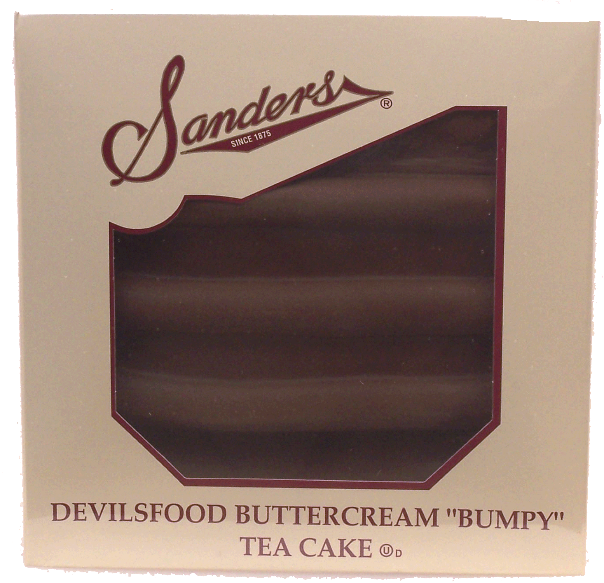 Sander's  devilsfood buttercream bumpy tea cake Full-Size Picture